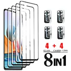 Закаленное стекло для Xiaomi Redmi Note 9 10 11 Pro Max 10S 9T 9S, защитные пленки для экрана Xiamoi Redmi 9a, 9 A, Защитный Объектив