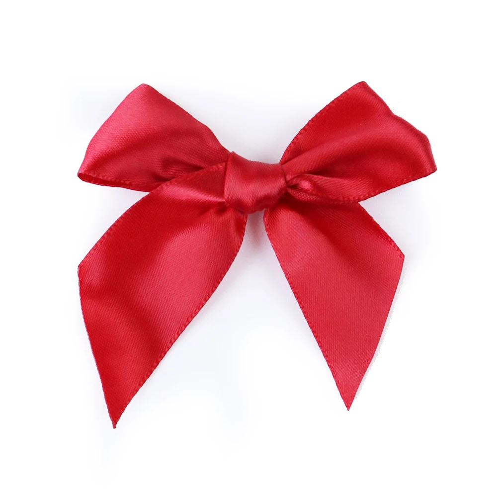 6 цвет ленты Шелковый Романтический галстук-бабочка принцессы заколка для волос