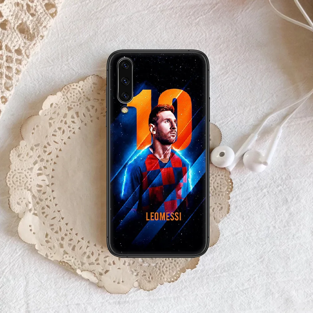 

Messi Soccer Player Phone Case Cover For Samsung Galaxy A7 9 8 10 20 20e 21 S 30 30S 31 41 50 50S 51 70 71 91 black Shell Tpu
