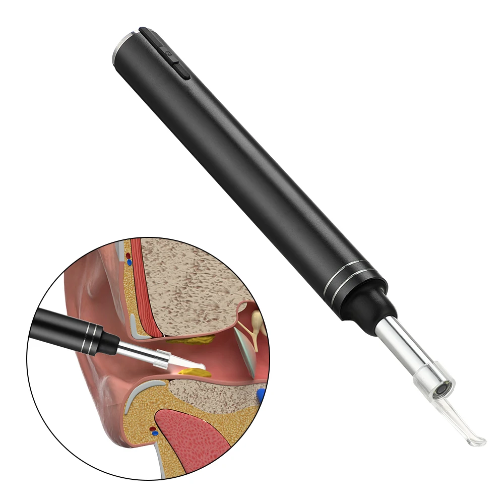 

3.9-5.5mm Wireless WiFi Otoscope LED EarWax Cleaning Removal Tool Ultra-Thin Ear Scope Camera Teeth Oral Inspection Endoscope