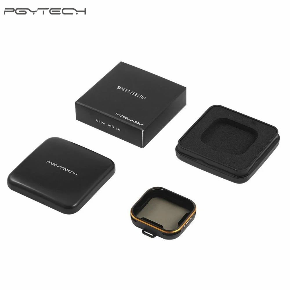 1 шт. PGYTECH с золотым краем фильтр для объектива MRC PL GOPRO Hero 5 Аксессуары камеры
