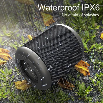 XDOBO Hot Portable 15W Mini Wireless Bluetooth TWS Speaker Waterproof IPX6 with Voice Assistant Type-c USB Port 12H Playing Time 6