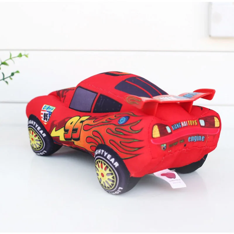 Новинка Disney 17 35 см Pixar тачки Молния Маккуин плюшевая игрушка кукла для девочки