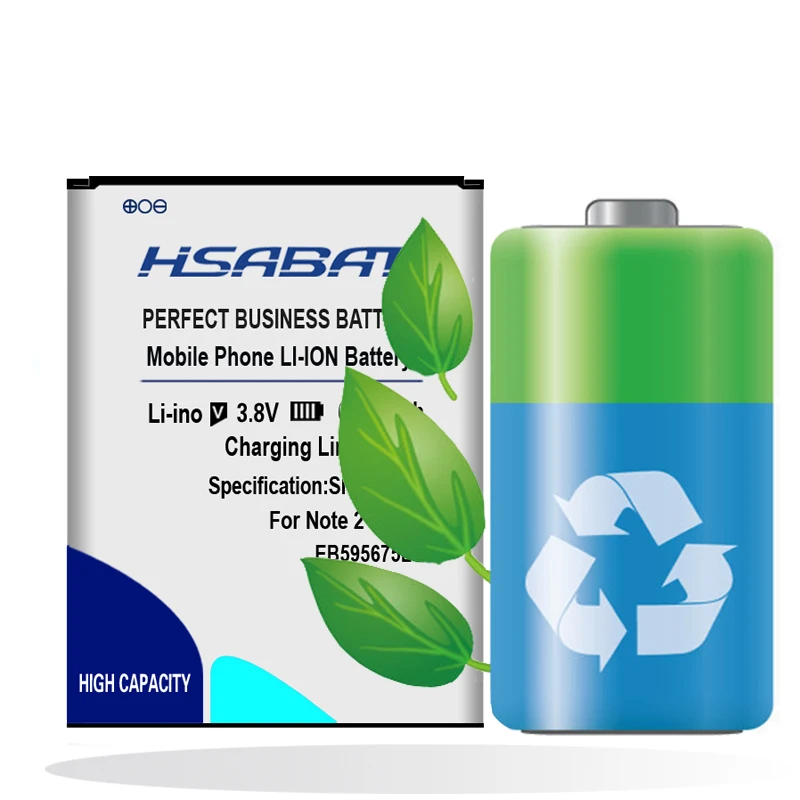 HSABAT 6150 мА/ч, Батарея EB595675LU для samsung Galaxy Note 2 II note2 N7100 Note 2 LTE N7105 N7102 T889 L900 Verizon i605 N719