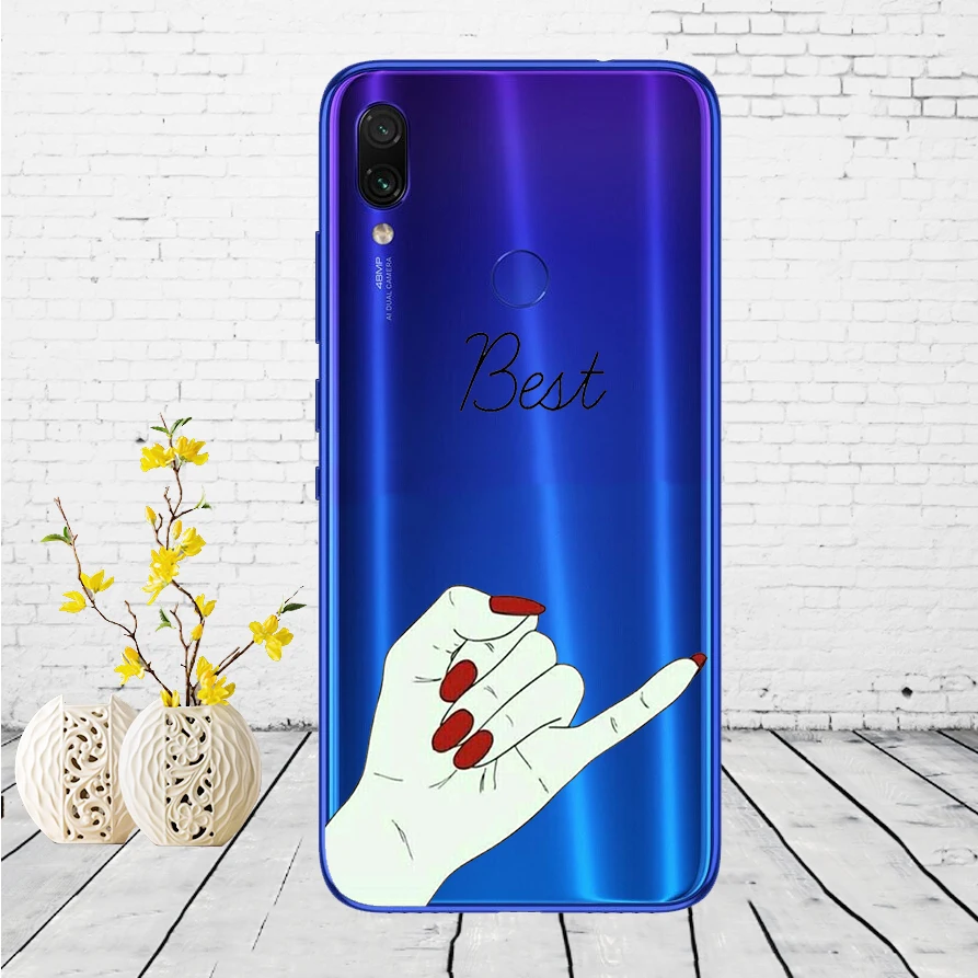 F5 Чехол для Xiaomi Redmi Note 7, силиконовый чехол для Xiaomi Redmi Note 7, задняя крышка, чехол для Redmi Note 7, чехол для телефона - Цвет: F5
