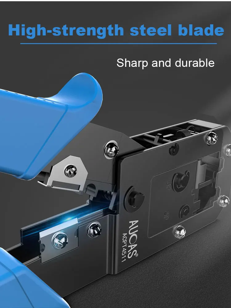 Обжимные Щипцы AUCAS Rj45 инструмент для зачистки сетевого кабеля Клещи обжима