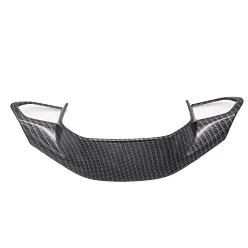 

Car Styling Accessories for Peugeot 3008 GT 4008 5008 ABS Carbon Fiber Sticker Steering Wheel Trim Decorative Frame Cover 2018