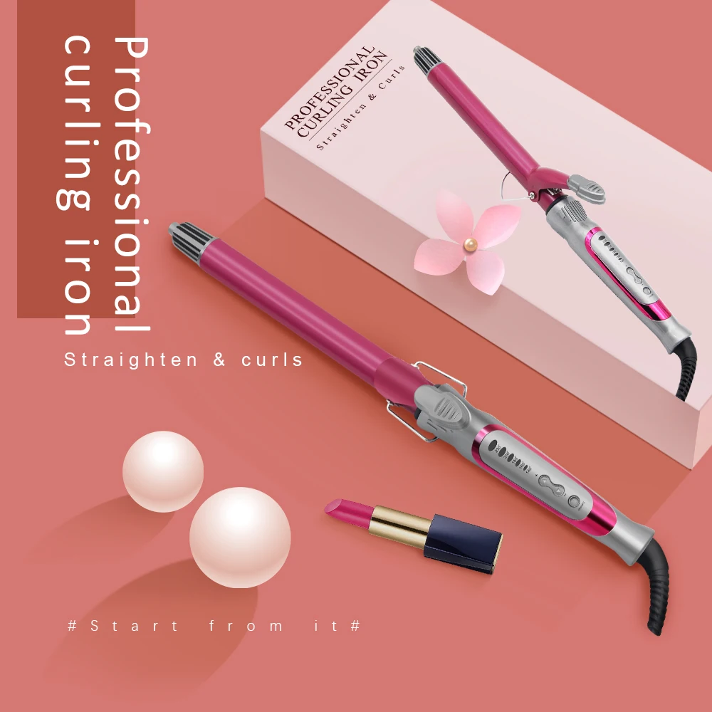 Профессиональная плойка для завивки волос Honglin Плойка быстрого нагрева