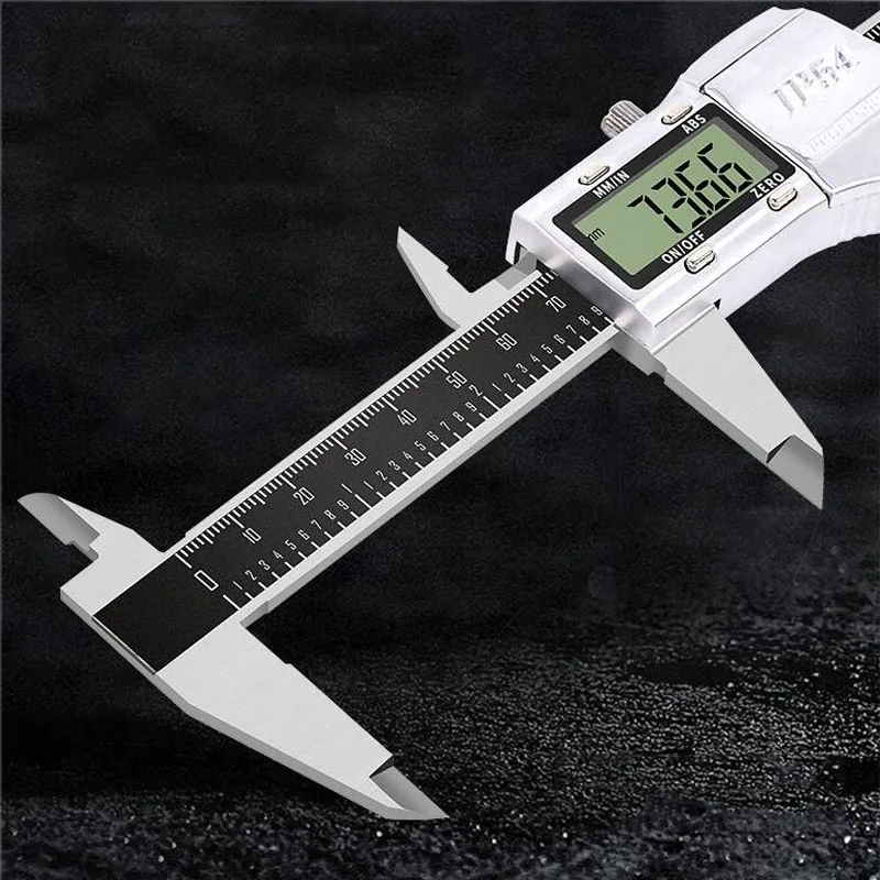 Электронный цифровой дисплей штангенциркуль 150 мм из нержавеющей стали IP54