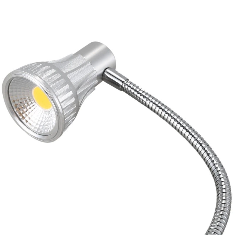 Промо-акция! Светодиодный настольная лампа с зажимом Гибкая светодиодный