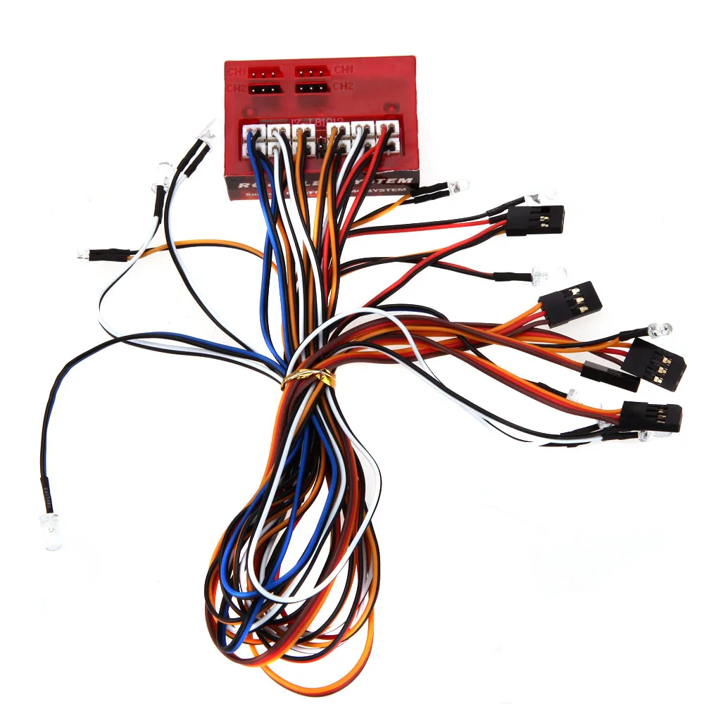 AX 003 мультифункциональый ультра яркий светодиодный светильник для 1/10 1/8 RC HSP Traxxas