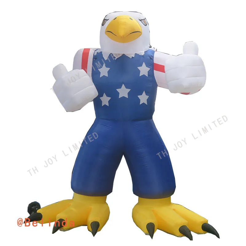 Бесплатная доставка Гигантский 6mH надувной американский Орел США орел