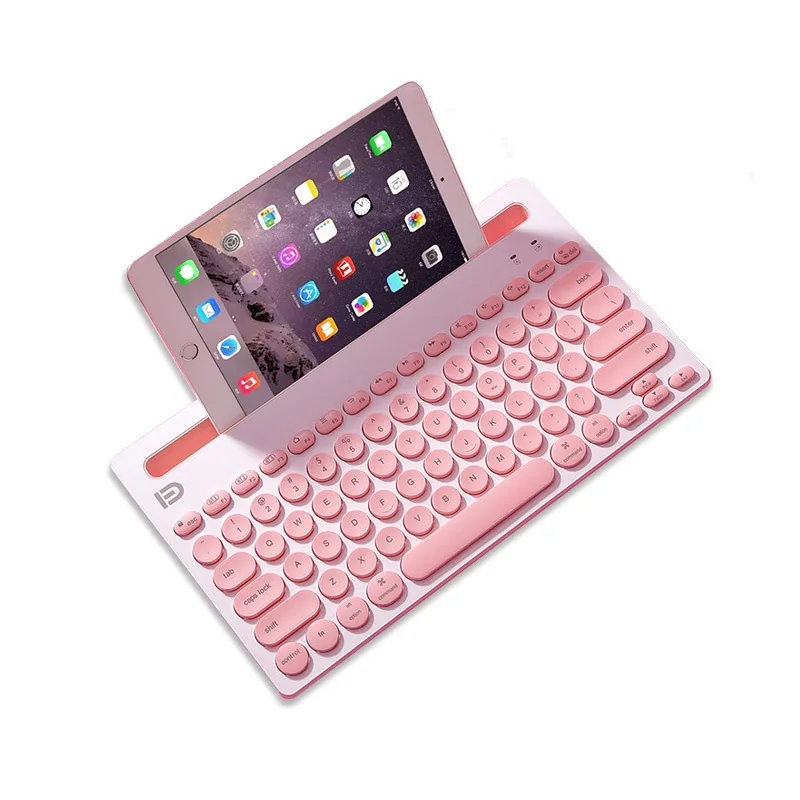 

IK3381 Wireless Bluetooth Keyboard Multi-system Compatible Small Simple Portable Keyboard.suit for Phone/ Ipad/ Laptop
