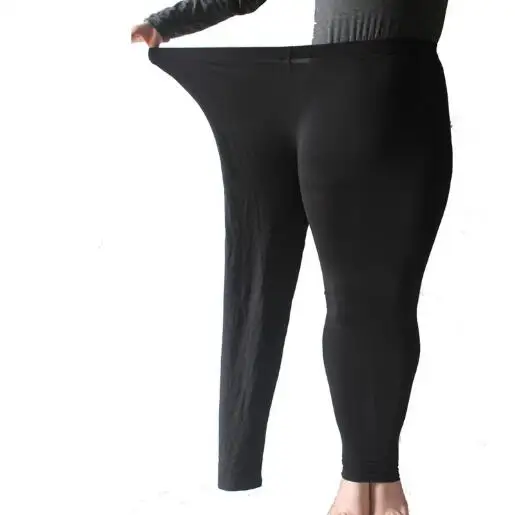 Женские брюки большого размера плюс 5XL узкие брюки-карандаш с эластичным поясом