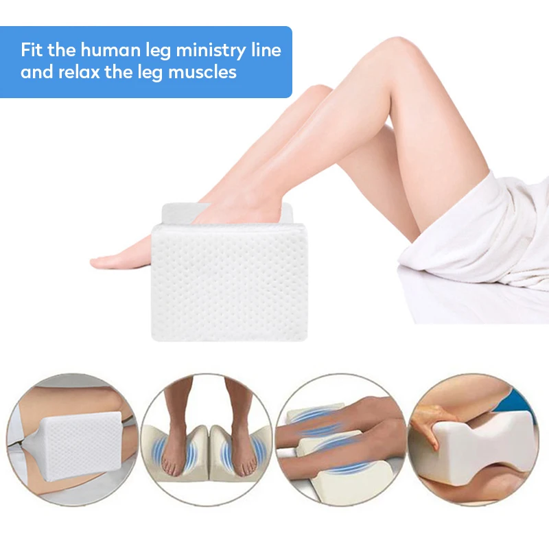 Ортопедическая подушка для ног коленей из вспененной материи с эффектом пямяти