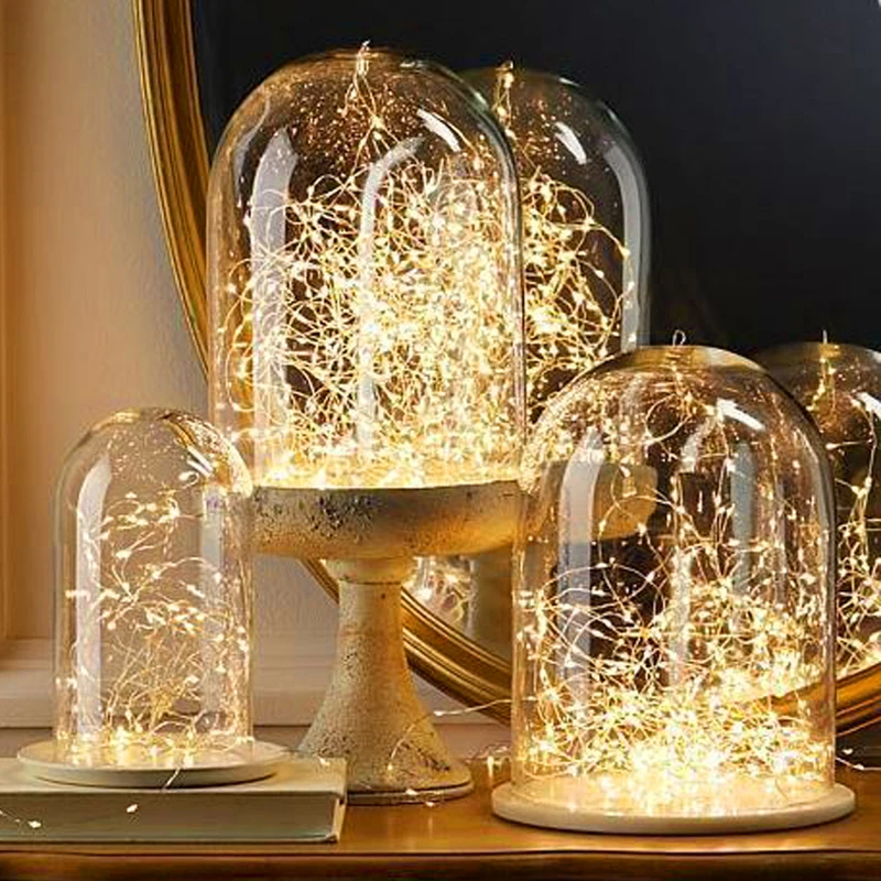 Гирлянда светодиодная медная водонепроницаемая 2/3 м|Осветительные гирлянды| |