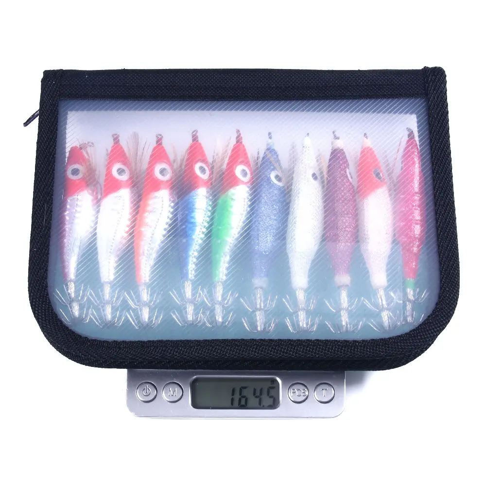 10 шт. горизонтальная креветка светящаяся имитация креветки игла для кальмара