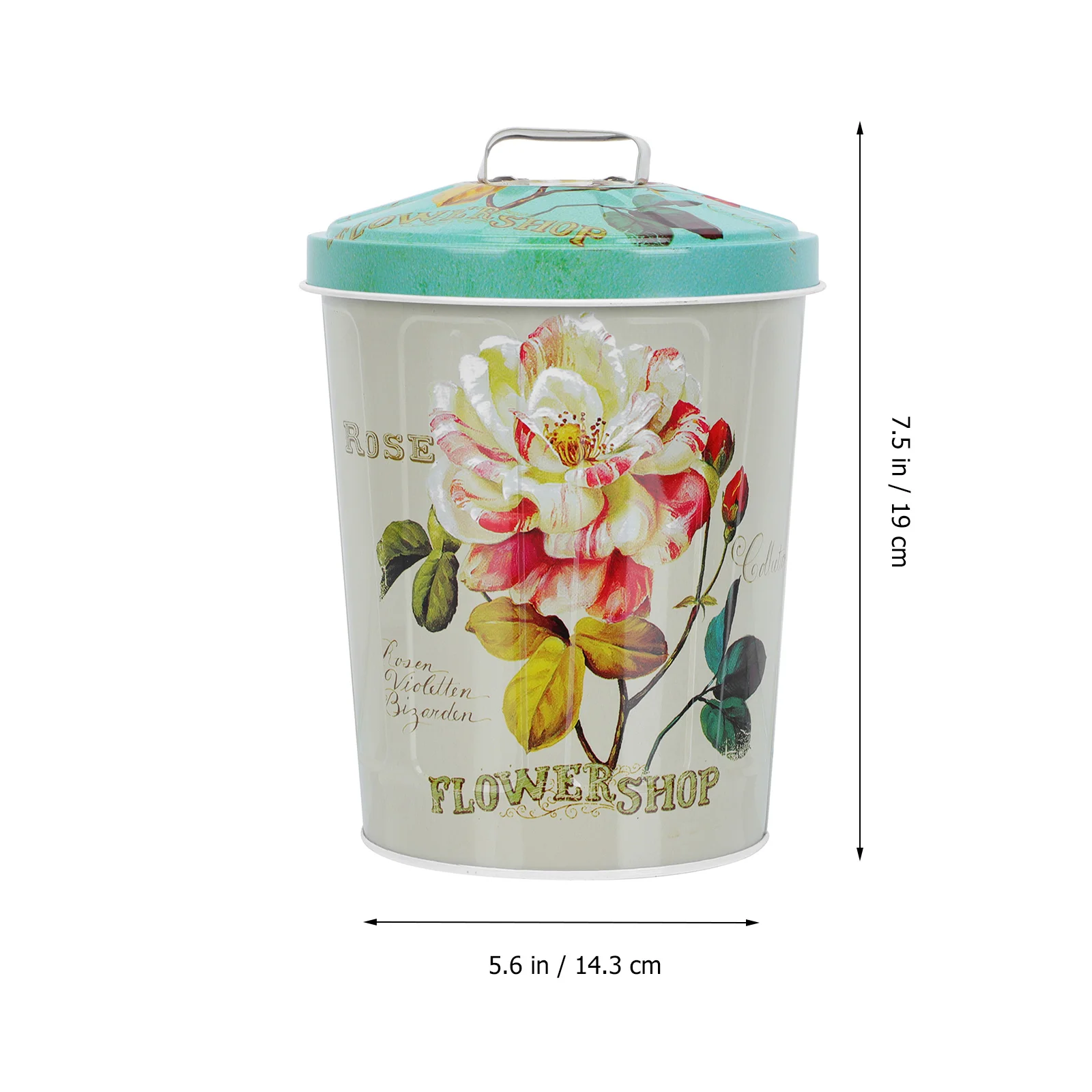 1Pc Household Cookie Box Desktop Iron Storage Living Room | Дом и сад