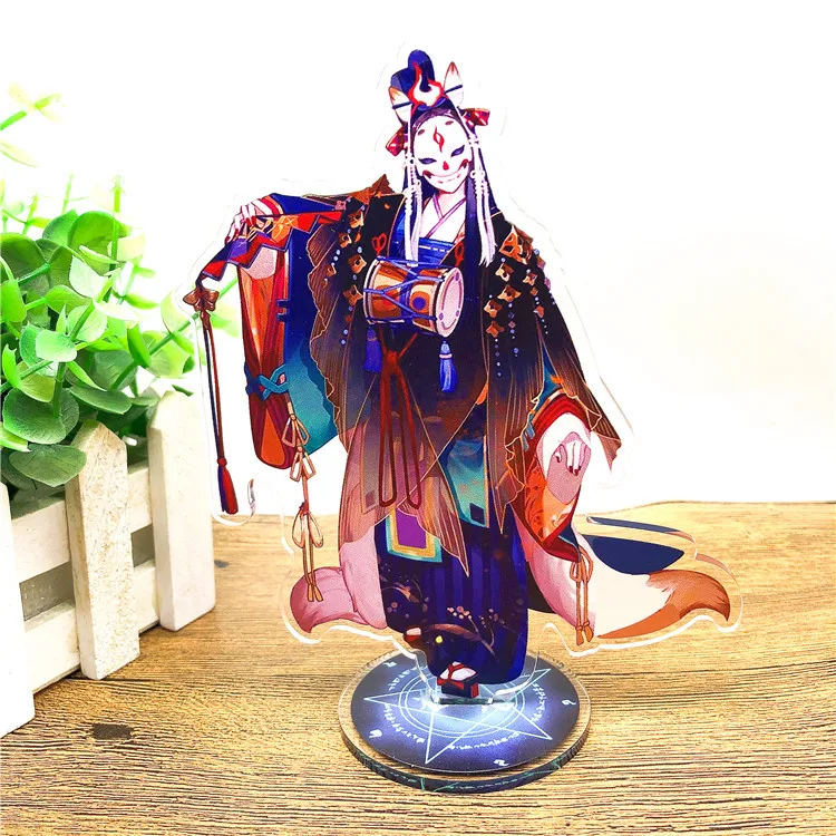 Игра Onmyoji брелок onikiri Ootengu aoandou Momo Ibaraki douji милый забавный мультфильм акриловый ключ chian модные персонализированные ювелирные изделия