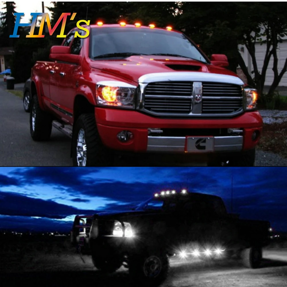 LED 12V автомобильные аксессуары для внедорожников габаритный фонарь на крышу 4x4