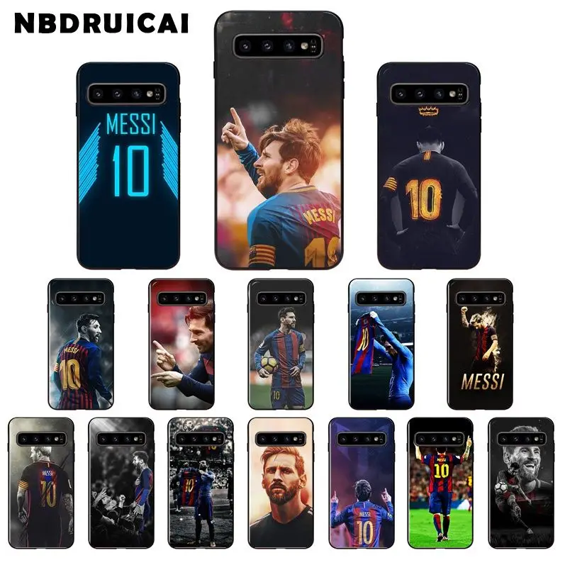 NBDRUICAI Lionel Messi высококачественный чехол для телефона Samsung S9 plus S5 S6 edge S7 S8 S10 E