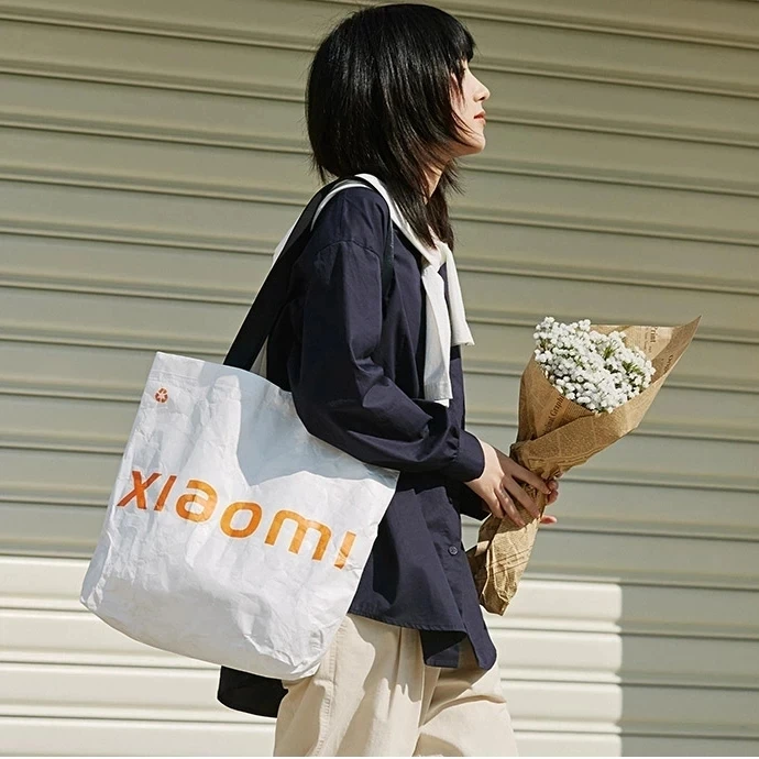 Эко-сумка Xiaomi Mi большая складная прочная для повторного использования |