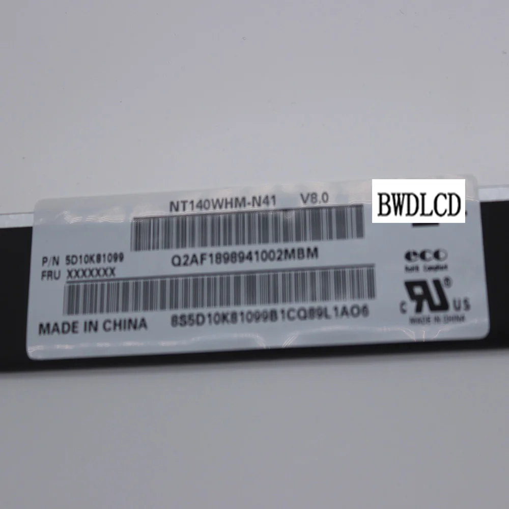Оригинальный светодиодный ЖК-экран 14 дюймов Φ N41LED ЖК-дисплей NT 140WHM N31 N41 для