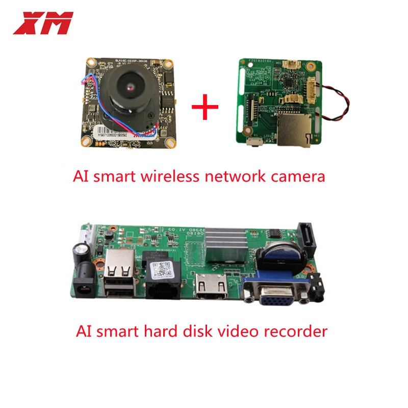 XM Wi-Fi 2 0 мегапикселя H.265 + беспроводная плата модуля IP-камеры 1080P камера