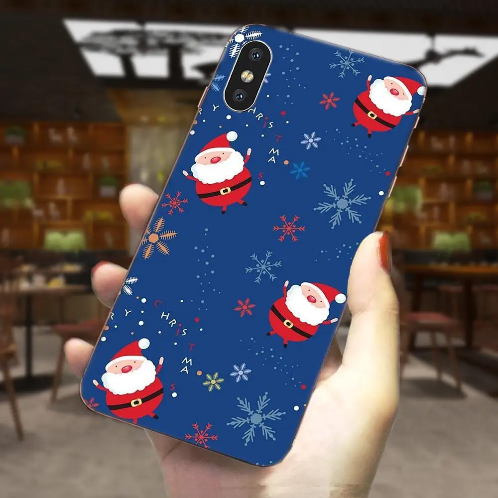Santa Claus Christmas Soft TPU Protector Phone Cases For Apple iPhone 4 4S 5 5C 5S SE 6 6S 7 8 11 Plus Pro X XS Max XR | Мобильные