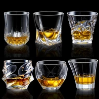 luxury whiskey transparent glasses crystal drinkware cocktail xo liquor tequila glass creative personality spirits free shipping