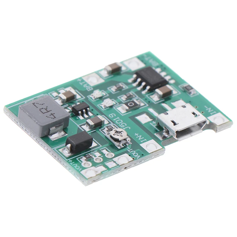 Регулируемый пошаговый модуль 3 7 для зарядки литиевого аккумулятора 18650 в 9 В 5 2 А -