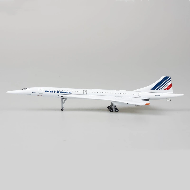 1:400 масштаб 16 см Concorde Air Франция модель самолета 1976-2003 литой под давлением самолет игрушка самолеты сверхзвуковой авиалайнер подарок коллекционный