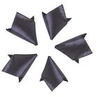 Мужской носовой платок для взрослых формальный носовой платок аксессуары носовой платок из полиэстера Свадебный кармашек квадратная грудь вечерние FA103