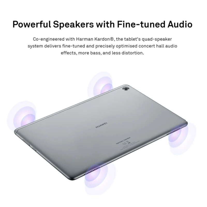 Глобальная версия HUAWEI MediaPad M5 lite планшетный ПК 10 1 дюймов 4 Гб 64 Wi Fi версии 7500 мАч