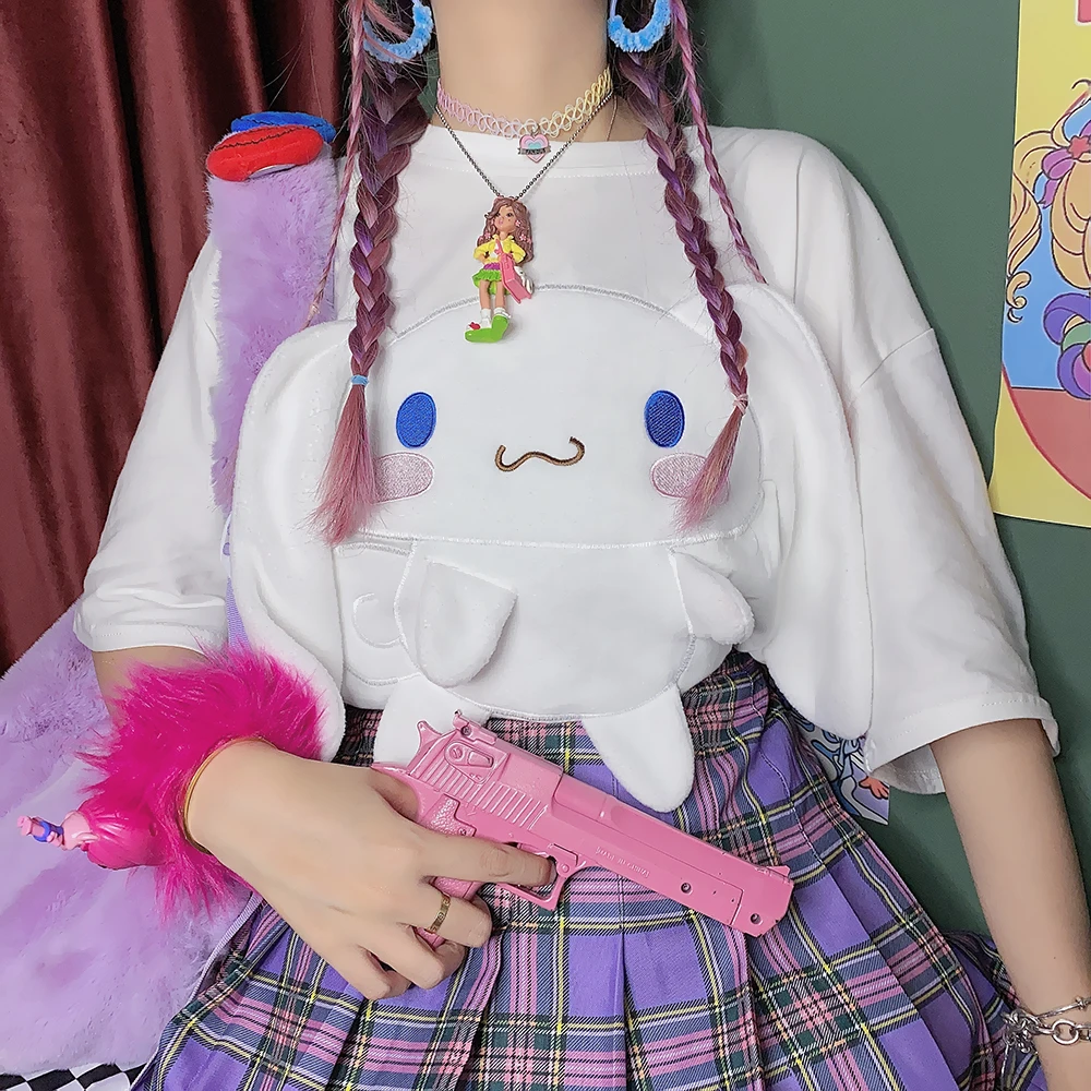 Оригинальная японская Милая трехмерная футболка Sufeng для студентов новинка 2020