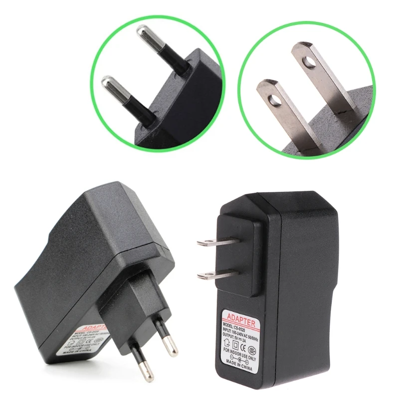USB импульсный адаптер питания зарядное устройство AC 100-240V DC 5V 2A 10W US/EU вилка