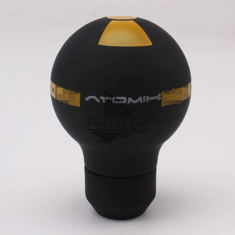 Полимерная ручка переключения передач для автомобиля Ручной знак логотип в виде