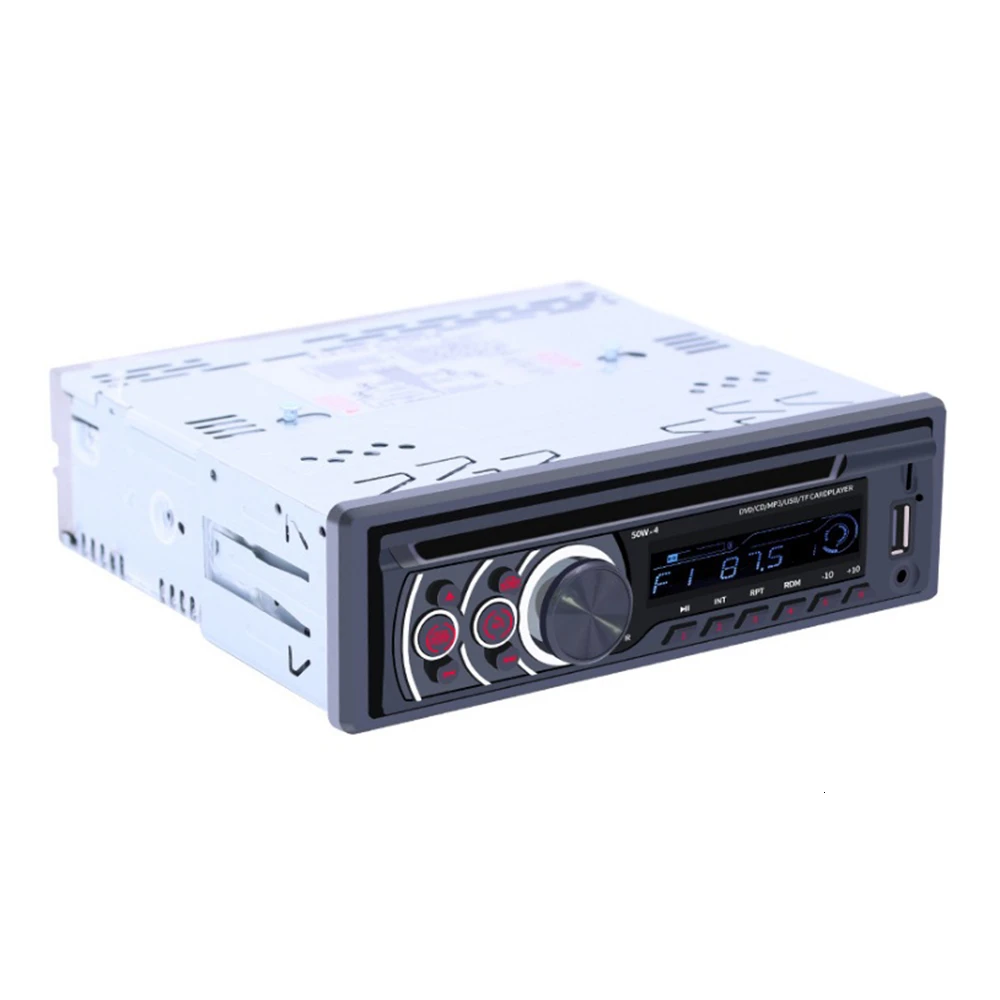 1 шт. автомобильный DVD Din Съемная панель радио Bluetooth FM приемник CD VCD MP3 SD USB 12 В в тире