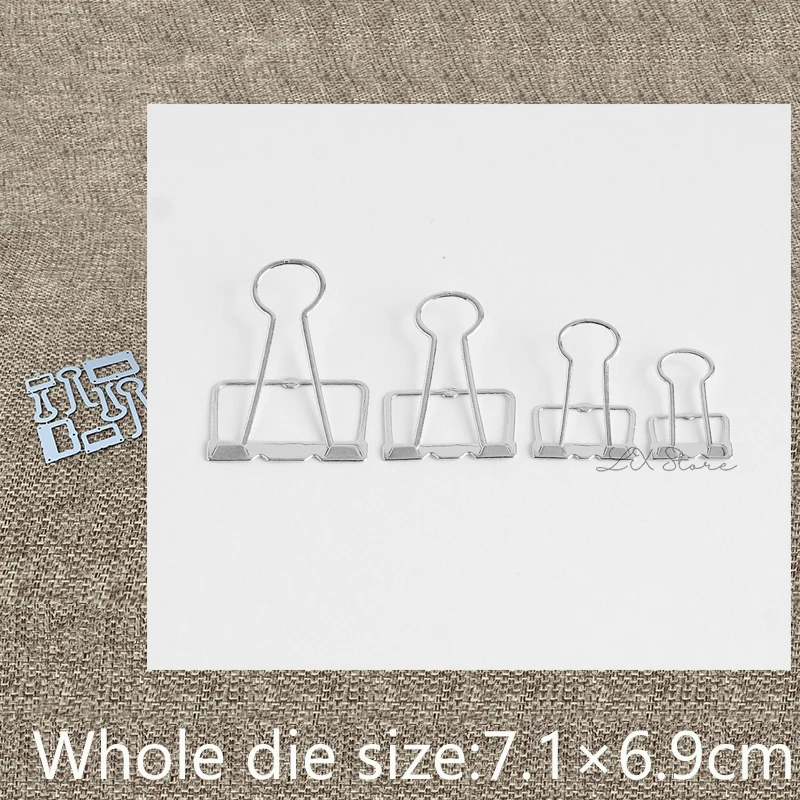 Металлические высекальные штампы XLDesign для рукоделия 2 типа зажимов украшения