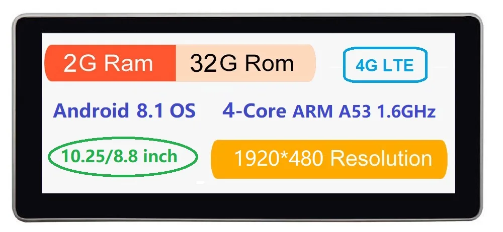 2G RAM Left Peptide 10,2" Android Сенсорный экран для Audi Q5 2009- низкий Config с wifi gps-навигация, радио, стерео Мультимедийный Плеер - Цвет: 2G RAM Left Peptide