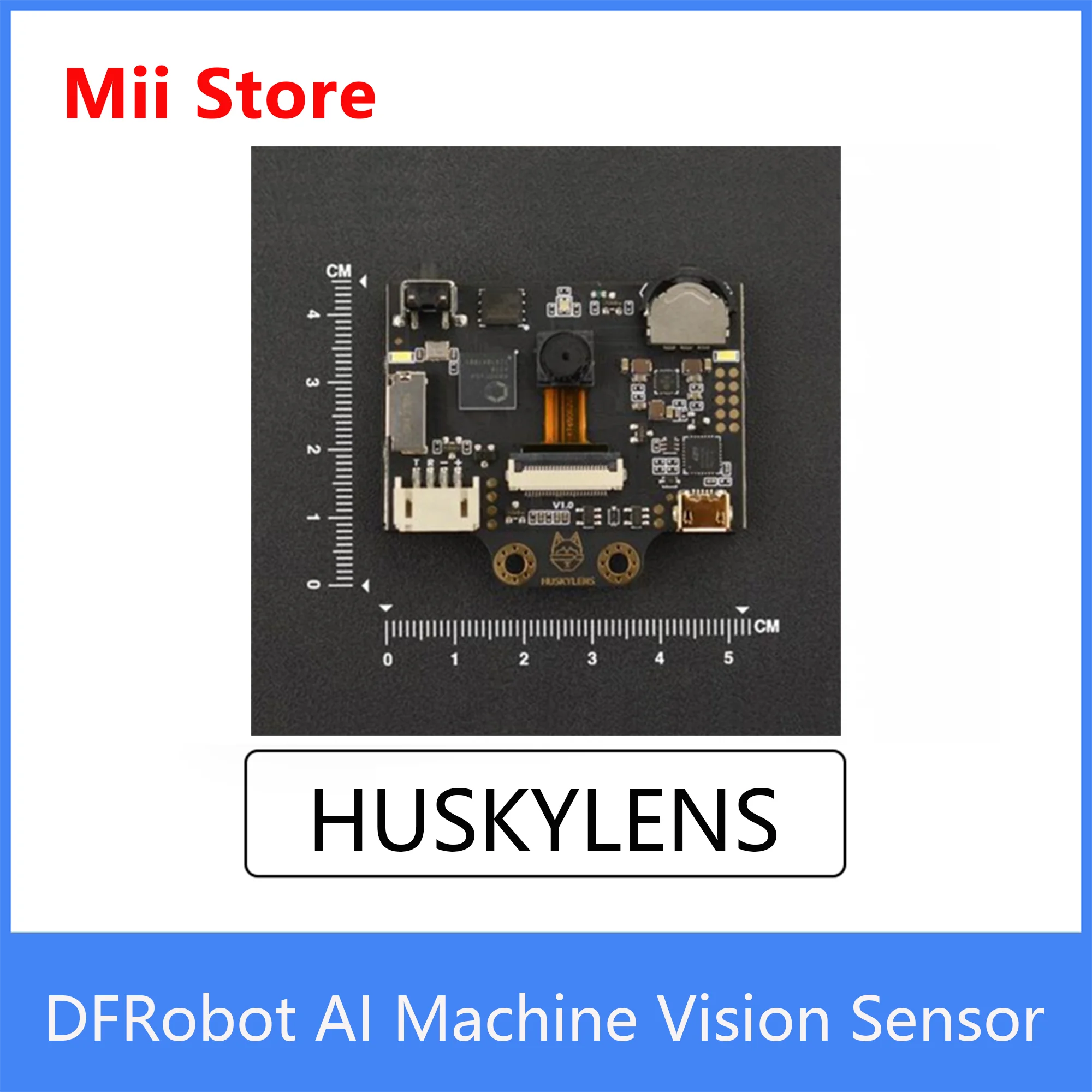 DFRobot Gravity HUSKYLENS AI Machine Vision Sensor with 2.0 inch IPS screen for face object color line tag recognition tracking