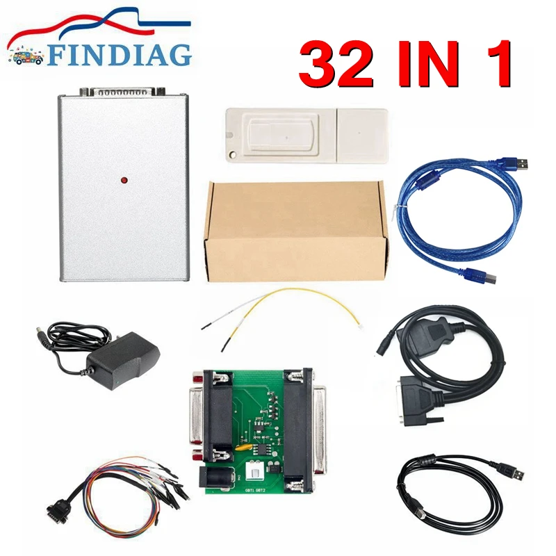 ECU Программатор скамейка 32 в 1 чтение и запись через загрузку обновленная версия