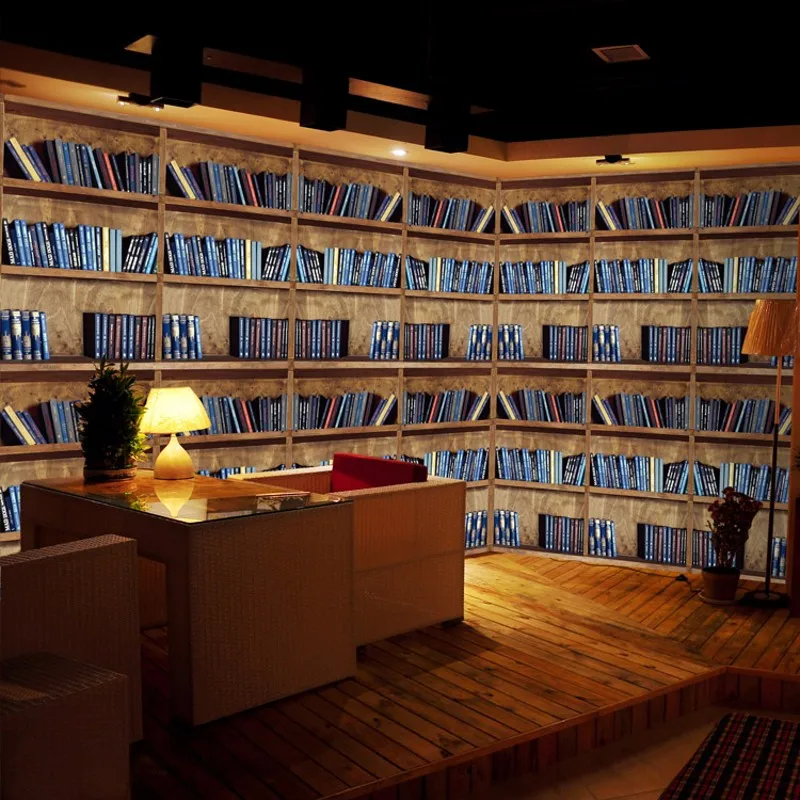 Дропшиппинг пользовательские фото обои 3D настенные фрески имитация книжных