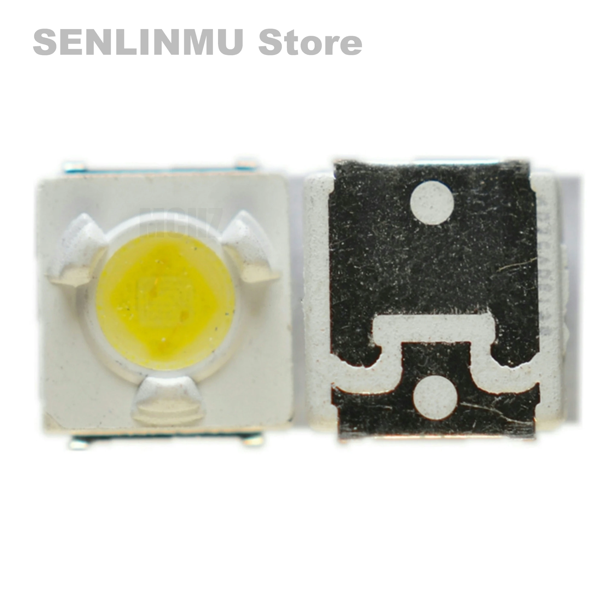 500 шт./лот корея люмен сеул Samsung SMD LED 3537 3535 3 в 1 вт холодный белый для тв подсветка