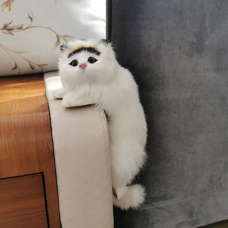 Декоративная Реалистичная плюшевая игрушка в виде котенка кукла киски фигурки
