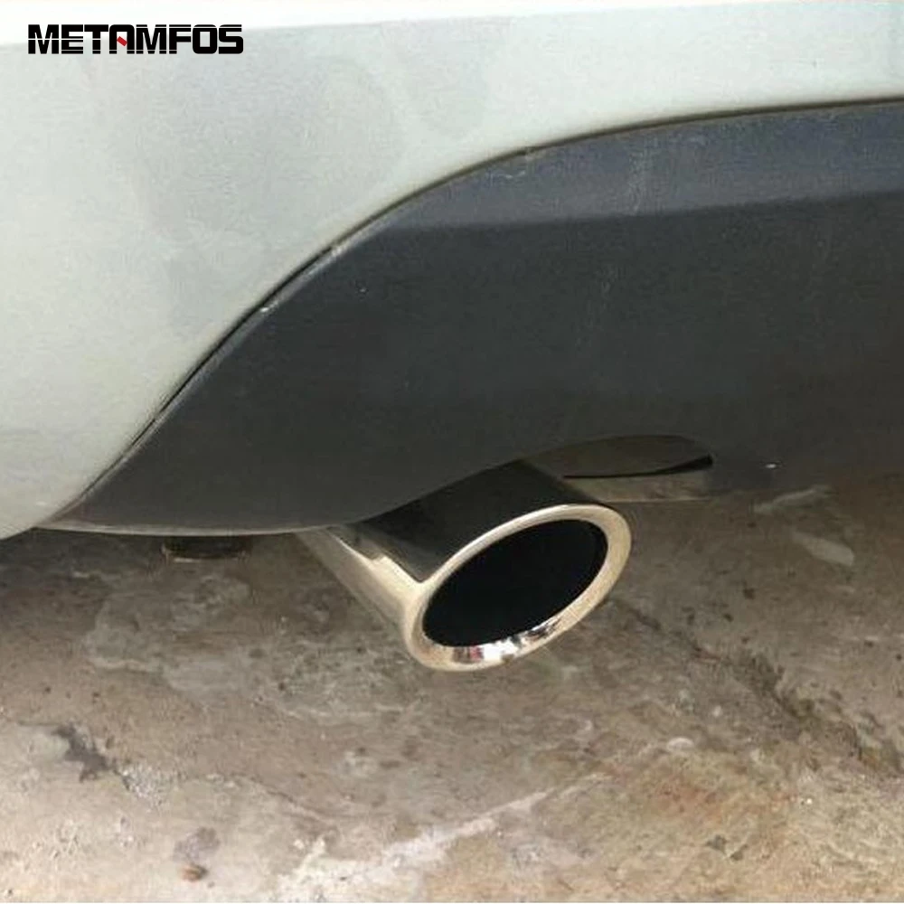 Для Volvo XC60 XC 60 2010 2011 2012 2013 2014 глушитель выхлопной трубы выхлопные из нержавеющей