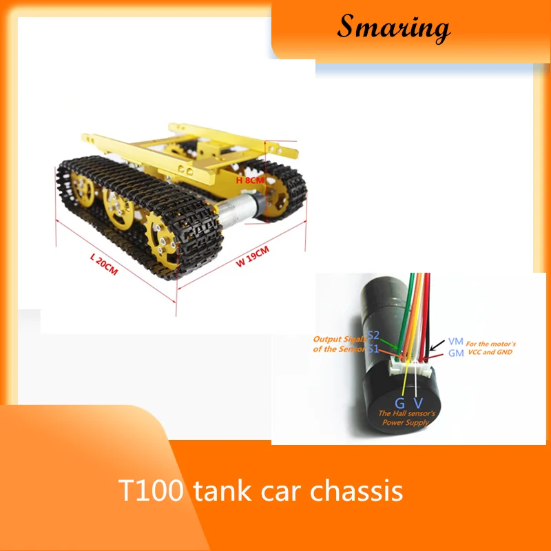 Шасси для автомобиля 12 В 330 об/мин без датчика|car chassis|tank chassiscar tank tracks |