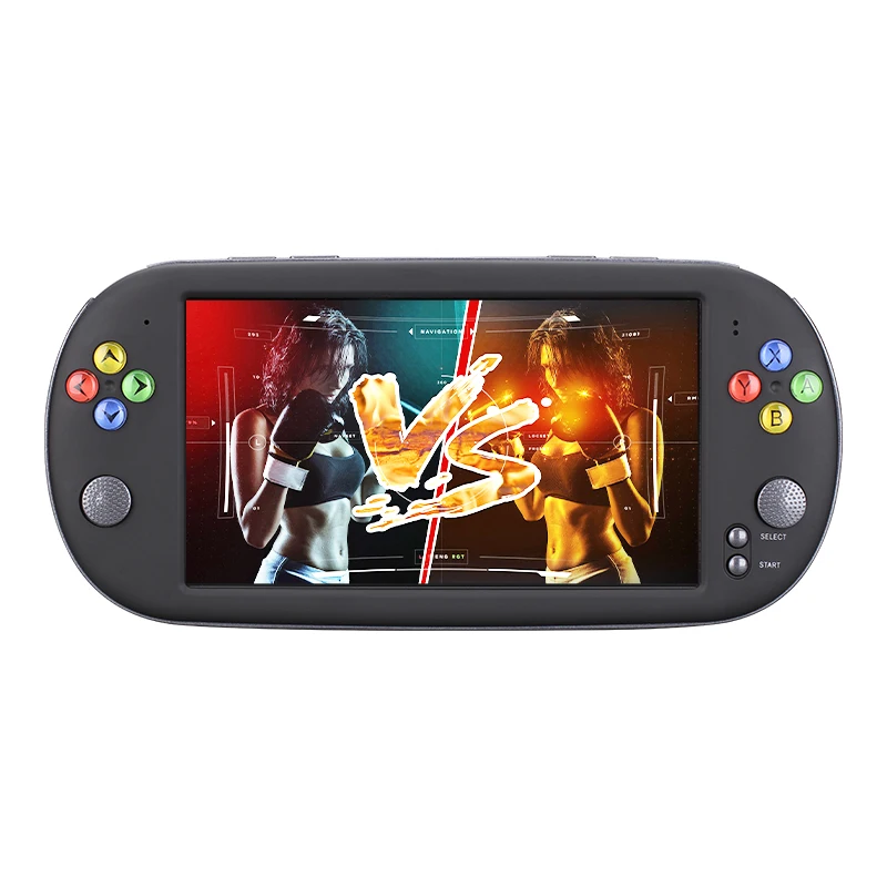 

Powkiddy X16 7-Inch Retro Classic Game Console Small Electronic Handheld Portable Player Is Suitable For Neogeo Arcade Players