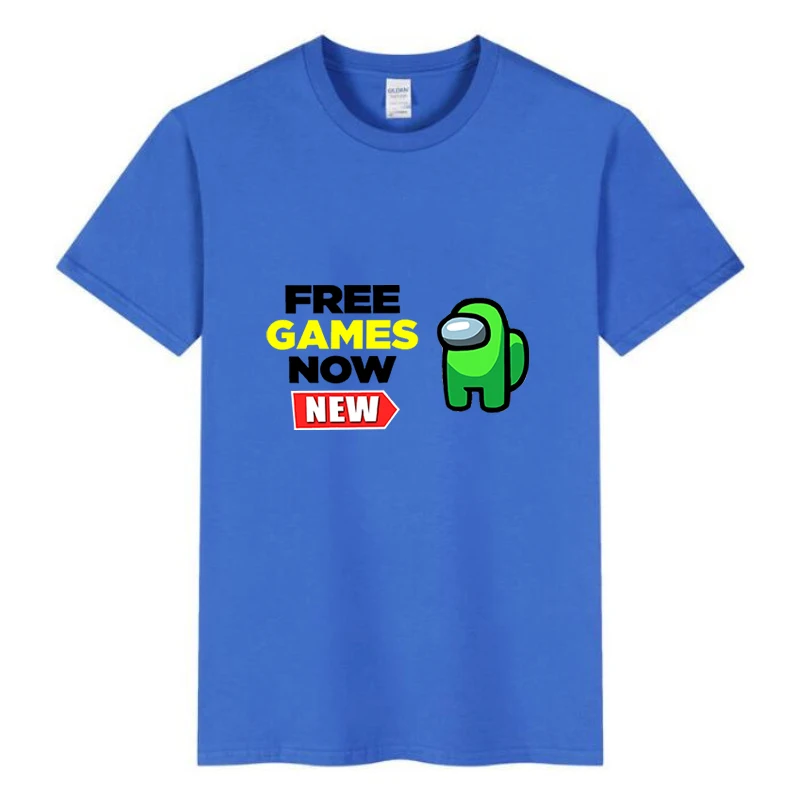 

2021 T-Shirts Latest Printed T-Shirt Between Us Cartoon Boy Short Sleeve Girl Tops Impostor Personality Cute Football Shirt
