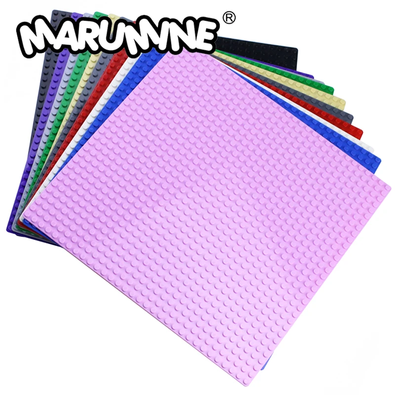 MARUMINE кубики MOC 32x32 точечная Базовая пластина 2 шт. 3811 набор для строительства